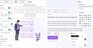 Picture of some of GenerateBlocks Settings